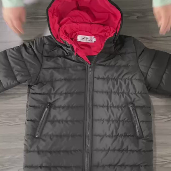 gaban acolchado parka para niña INOLVIDABLE