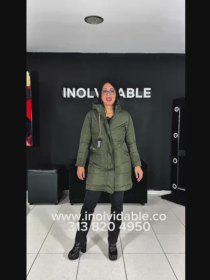 Parka Larga Reversible
